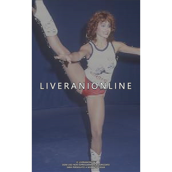 DIAP-RETROSPETTIVA CARMEN RUSSO ATTRICE E SHOWGIRL E BALLERINA NELLA FOTO CARMEN RUSSO NELL\'ANNO 1981 AG ALDO LIVERANI SAS 