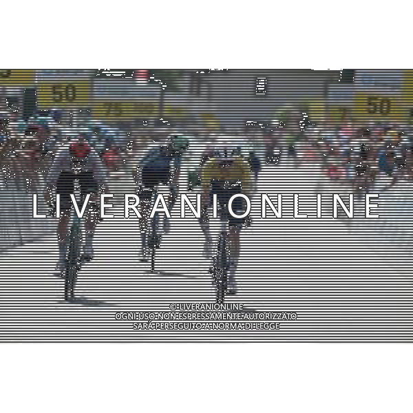 18-06-2025 Tour De Suisse; Tappa 04 Heiden - Piuro; 2025, Groupama - Fdj; 2025, Arkea - Beb Hotel; Gregoire, Romain; Vauquelin, Kevin; Piuro;