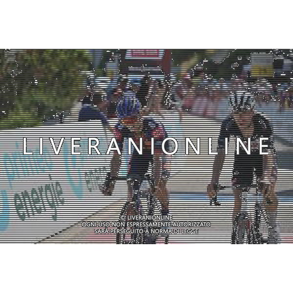 19-06-2025 Tour De Suisse; Tappa 05 La Punt - Santa Maria In Calanca; 2025, Picnic - Postnl; 2025, Uae Team Emirates - Xrg; Onley, Edgar Oscar; Almeida, Joao; Santa Maria In Calanca; ©SIROTTI - AGENZIA ALDO LIVERANI SAS