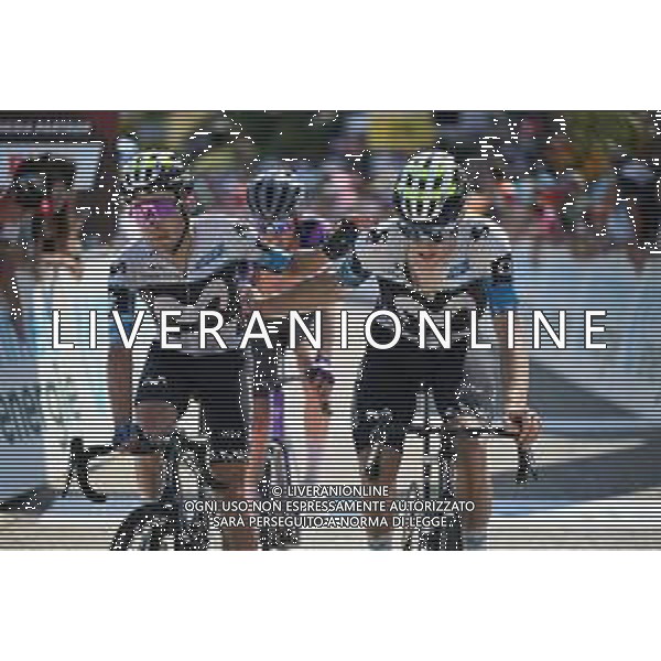 19-06-2025 Tour De Suisse; Tappa 05 La Punt - Santa Maria In Calanca; 2025, Movistar; Barta, William; Castrillo, Pablo; Santa Maria In Calanca; ©SIROTTI - AGENZIA ALDO LIVERANI SAS