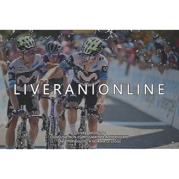 19-06-2025 Tour De Suisse; Tappa 05 La Punt - Santa Maria In Calanca; 2025, Movistar; Barta, William; Castrillo, Pablo; Santa Maria In Calanca; ©SIROTTI - AGENZIA ALDO LIVERANI SAS