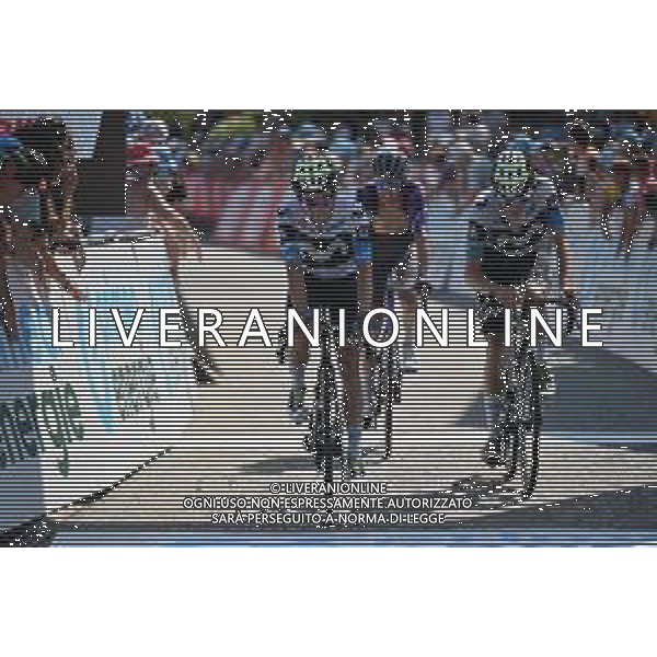 19-06-2025 Tour De Suisse; Tappa 05 La Punt - Santa Maria In Calanca; 2025, Movistar; Barta, William; Castrillo, Pablo; Santa Maria In Calanca; ©SIROTTI - AGENZIA ALDO LIVERANI SAS