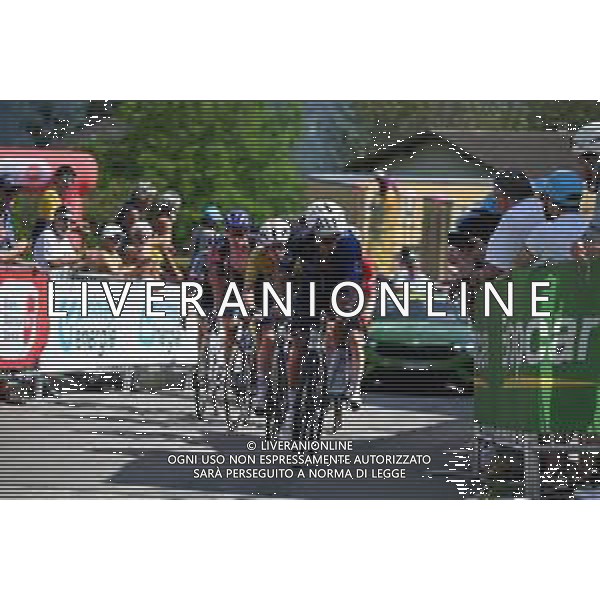 19-06-2025 Tour De Suisse; Tappa 05 La Punt - Santa Maria In Calanca; 2025, Groupama - Fdj; Madouas, Valentin; Gregoire, Romain; Santa Maria In Calanca; ©SIROTTI - AGENZIA ALDO LIVERANI SAS