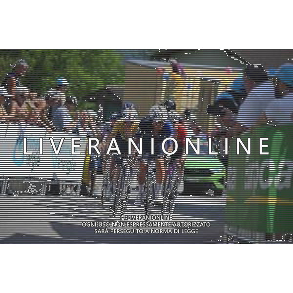 19-06-2025 Tour De Suisse; Tappa 05 La Punt - Santa Maria In Calanca; 2025, Groupama - Fdj; Madouas, Valentin; Gregoire, Romain; Santa Maria In Calanca; ©SIROTTI - AGENZIA ALDO LIVERANI SAS