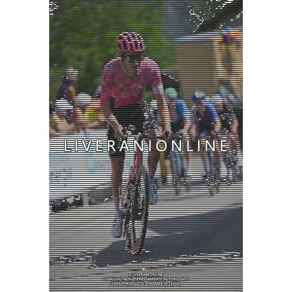 19-06-2025 Tour De Suisse; Tappa 05 La Punt - Santa Maria In Calanca; 2025, Ef Education - Easypost; Powless, Neilson; Santa Maria In Calanca; ©SIROTTI - AGENZIA ALDO LIVERANI SAS