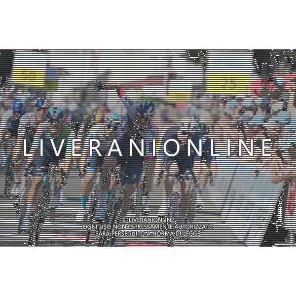 20-06-2025 Tour De Suisse; Tappa 06 Chur - Neuhausen Am Rheinfall; 2025, Red Bull - Bora Hansgrohe; 2025, Xds - Astana; 2025, Groupama - Fdj; Meeus, Jordi; Ballerini, Davide; Askey, Lewis; Neuhausen Am Rheinfall; ©SIROTTI - AGENZIA ALDO LIVERANI SAS