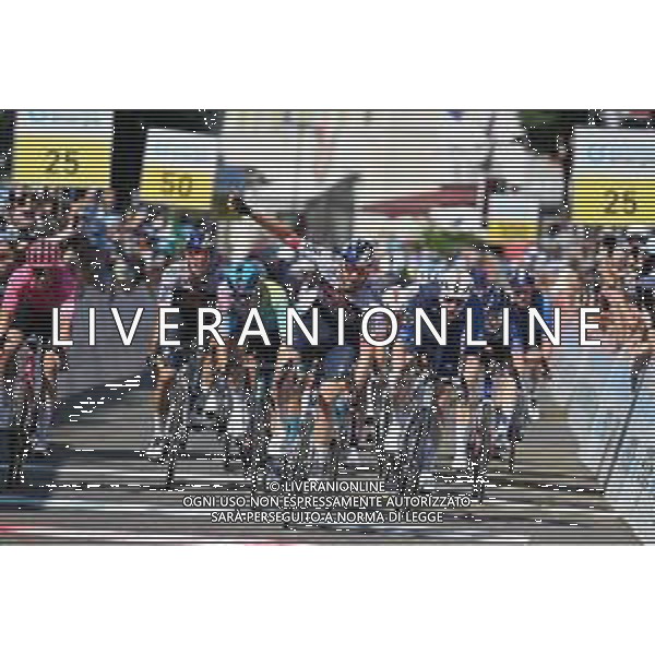 20-06-2025 Tour De Suisse; Tappa 06 Chur - Neuhausen Am Rheinfall; 2025, Red Bull - Bora Hansgrohe; 2025, Xds - Astana; 2025, Groupama - Fdj; Meeus, Jordi; Ballerini, Davide; Askey, Lewis; Neuhausen Am Rheinfall; ©SIROTTI - AGENZIA ALDO LIVERANI SAS