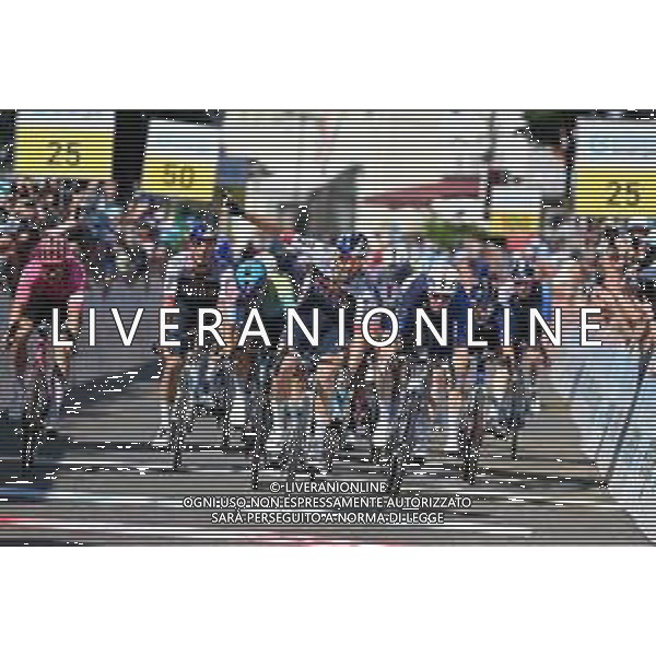 20-06-2025 Tour De Suisse; Tappa 06 Chur - Neuhausen Am Rheinfall; 2025, Red Bull - Bora Hansgrohe; 2025, Xds - Astana; 2025, Groupama - Fdj; Meeus, Jordi; Ballerini, Davide; Askey, Lewis; Neuhausen Am Rheinfall; ©SIROTTI - AGENZIA ALDO LIVERANI SAS