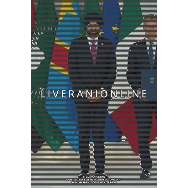 Roma - 20 Giugno 2025 DICHIARAZIONI, durante il "The Mattei Plan for Africa and the Global Gateway A common effort with the African Continent”, copresieduto dal Presidente del Consiglio dei Ministri, Giorgia Meloni e dalla Presidente della Commissione Europea, Ursula von der Leyen Nella Foto: Ajay Banga  Andrea Bracaglia- AGENZIA ALDO LIVERANI SAS