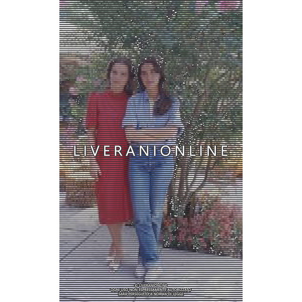 DIAP-RETROSPETTIVA FRANCESCA COMENCINI REGISTA NELLA FOTO FRANCESCA COMENCINI CON GIULIA BOSCHI A VENEZIA NELL\'ANNO 1984 AG ALDO LIVERANI SAS