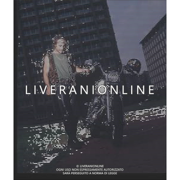 COL-RETROSPETTIVA RAZ DEGAN ATTORE REGISTA E PERSONAGGIO TELEVISIVO NELLA FOTO RAZ DEGAN A MILANO AG THEMA-AG ALDO LIVERANI SAS