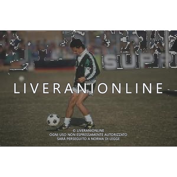 DIAP-RETROSPETTIVA ROBERTO BAGGIO CALCIATORE NELLA FOTO ROBERTO BAGGIO CON LA MAGLIA DELLA JUVENTUS AG ALDO LIVERANI SAS