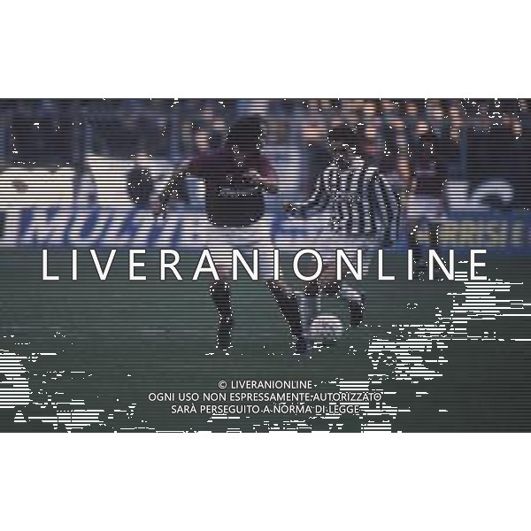 DIAP-RETROSPETTIVA ROBERTO BAGGIO CALCIATORE NELLA FOTO ROBERTO BAGGIO CON LA MAGLIA DELLA JUVENTUS NELL\'ANNO 1991 AG ALDO LIVERANI SAS