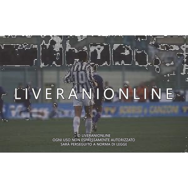 DIAP-RETROSPETTIVA ROBERTO BAGGIO CALCIATORE NELLA FOTO ROBERTO BAGGIO CON LA MAGLIA DELLA JUVENTUS NELL\'ANNO 1992 AG ALDO LIVERANI SAS
