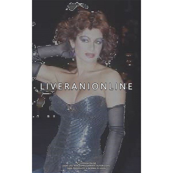 DIAP-RETROSPETTIVA CARMEN RUSSO ATTRICE E SHOWGIRL E BALLERINA NELLA FOTO CARMEN RUSSO A ROMA NELL\'ANNO 1983 FOTO EDGARDO DELLA SCORCIOSA-AG ALDO LIVERANI SAS