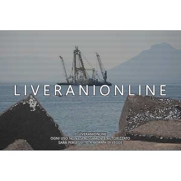 Le operazioni di recupero del relitto del Bayesian. Porticello, (Santa Flavia - Palermo). 20-06-2025 / foto Federico Serra/Agenzia Aldo Liverani sas