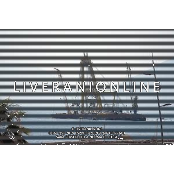 Le operazioni di recupero del relitto del Bayesian. Porticello, (Santa Flavia - Palermo). 20-06-2025 / foto Federico Serra/Agenzia Aldo Liverani sas