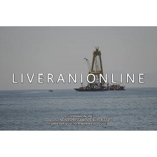 Le operazioni di recupero del relitto del Bayesian. Porticello, (Santa Flavia - Palermo). 20-06-2025 / foto Federico Serra/Agenzia Aldo Liverani sas