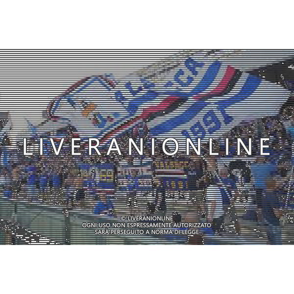 TVPM SALERNITANA SAMPDORIA NELLA FOTO: TIFOSI SAMPDORIA FOTO MOSCA \ AGENZIA LIVERANI - AGENZIA ALDO LIVERANI SAS - Salernitana vs Sampdoria - Playout Campionato Calcio Serie BKT 22.06.2025