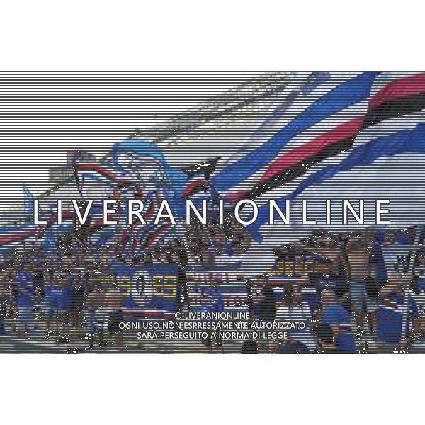 TVPM SALERNITANA SAMPDORIA NELLA FOTO: TIFOSI SAMPDORIA FOTO MOSCA \ AGENZIA LIVERANI - AGENZIA ALDO LIVERANI SAS - Salernitana vs Sampdoria - Playout Campionato Calcio Serie BKT 22.06.2025