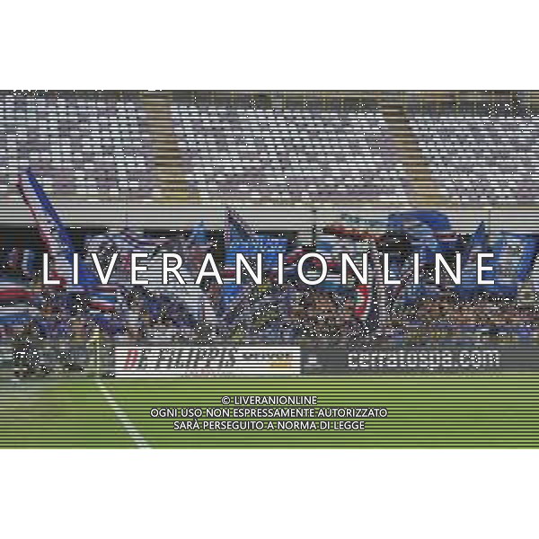 TVPM SALERNITANA SAMPDORIA NELLA FOTO: TIFOSI SAMPDORIA FOTO MOSCA \ AGENZIA LIVERANI - AGENZIA ALDO LIVERANI SAS - Salernitana vs Sampdoria - Playout Campionato Calcio Serie BKT 22.06.2025
