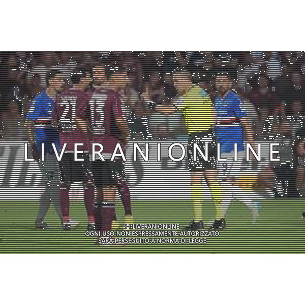 TVPM SALERNITANA SAMPDORIA NELLA FOTO: ARBITRO MANGANIELLO FOTO MOSCA \ AGENZIA LIVERANI - AGENZIA ALDO LIVERANI SAS - Salernitana vs Sampdoria - Playout Campionato Calcio Serie BKT 22.06.2025