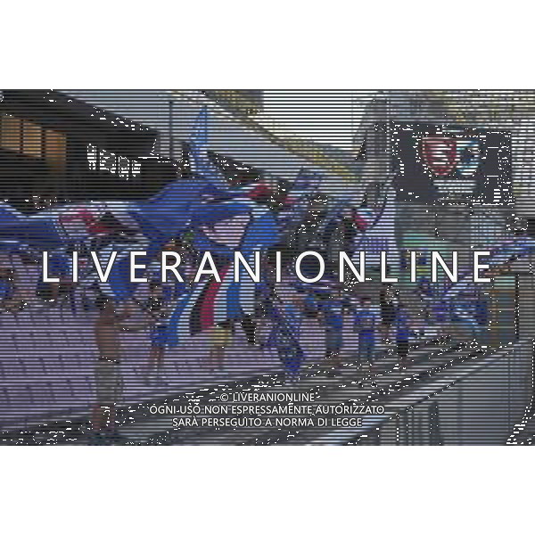 TVPM SALERNITANA SAMPDORIA NELLA FOTO: TIFOSI SAMPDORIA FOTO MOSCA \ AGENZIA LIVERANI - AGENZIA ALDO LIVERANI SAS - Salernitana vs Sampdoria - Playout Campionato Calcio Serie BKT 22.06.2025
