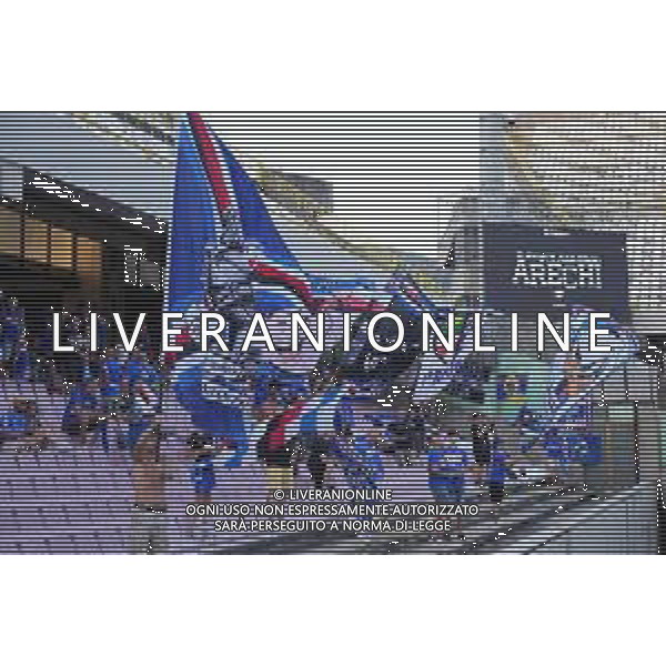 TVPM SALERNITANA SAMPDORIA NELLA FOTO: TIFOSI SAMPDORIA FOTO MOSCA \ AGENZIA LIVERANI - AGENZIA ALDO LIVERANI SAS - Salernitana vs Sampdoria - Playout Campionato Calcio Serie BKT 22.06.2025