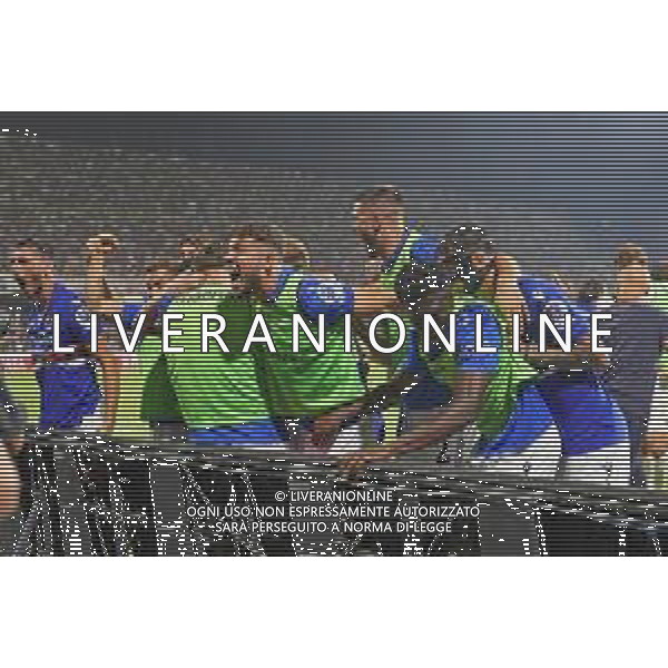 TVPM SALERNITANA SAMPDORIA NELLA FOTO: ESULTANZA CODA FOTO MOSCA \ AGENZIA LIVERANI - AGENZIA ALDO LIVERANI SAS - Salernitana vs Sampdoria - Playout Campionato Calcio Serie BKT 22.06.2025