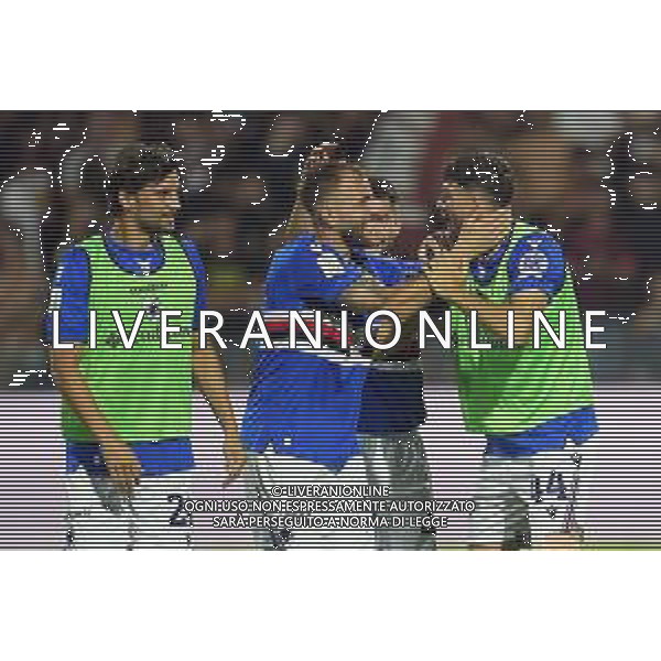TVPM SALERNITANA SAMPDORIA NELLA FOTO: ESULTANZA SIBILLI FOTO MOSCA \ AGENZIA LIVERANI - AGENZIA ALDO LIVERANI SAS - Salernitana vs Sampdoria - Playout Campionato Calcio Serie BKT 22.06.2025