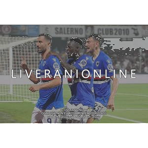 TVPM SALERNITANA SAMPDORIA NELLA FOTO: ESULTANZA CODA FOTO MOSCA \ AGENZIA LIVERANI - AGENZIA ALDO LIVERANI SAS - Salernitana vs Sampdoria - Playout Campionato Calcio Serie BKT 22.06.2025