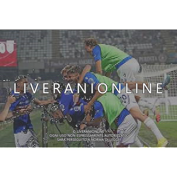 TVPM SALERNITANA SAMPDORIA NELLA FOTO: ESULTANZA CODA FOTO MOSCA \ AGENZIA LIVERANI - AGENZIA ALDO LIVERANI SAS - Salernitana vs Sampdoria - Playout Campionato Calcio Serie BKT 22.06.2025