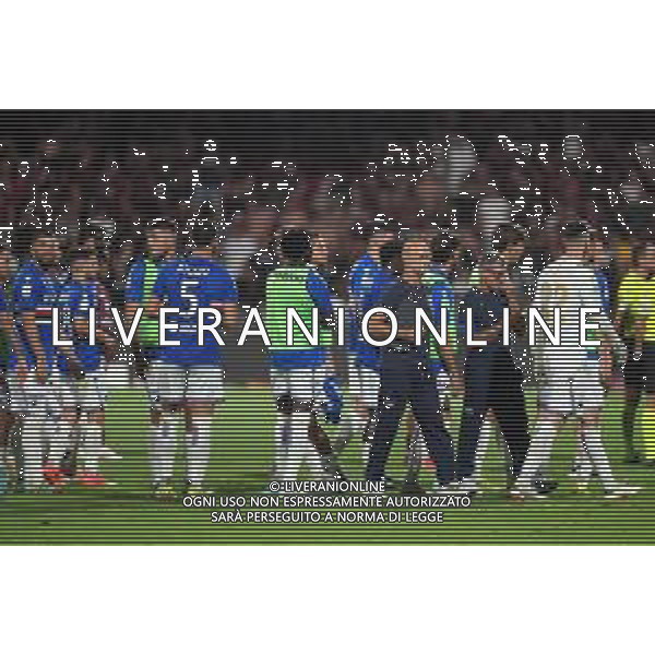 TVPM SALERNITANA SAMPDORIA NELLA FOTO: ESULTANZA SAMPDORIA FOTO MOSCA \ AGENZIA LIVERANI - AGENZIA ALDO LIVERANI SAS - Salernitana vs Sampdoria - Playout Campionato Calcio Serie BKT 22.06.2025