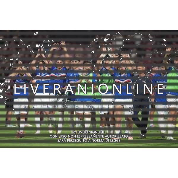 TVPM SALERNITANA SAMPDORIA NELLA FOTO: ESULTANZA SAMPDORIA FOTO MOSCA \ AGENZIA LIVERANI - AGENZIA ALDO LIVERANI SAS - Salernitana vs Sampdoria - Playout Campionato Calcio Serie BKT 22.06.2025