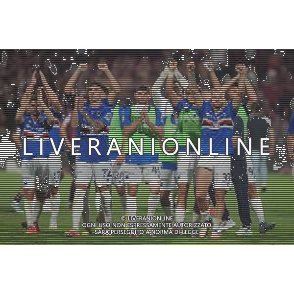 TVPM SALERNITANA SAMPDORIA NELLA FOTO: ESULTANZA SAMPDORIA FOTO MOSCA \ AGENZIA LIVERANI - AGENZIA ALDO LIVERANI SAS - Salernitana vs Sampdoria - Playout Campionato Calcio Serie BKT 22.06.2025
