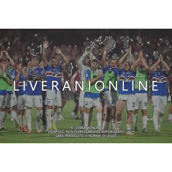 TVPM SALERNITANA SAMPDORIA NELLA FOTO: ESULTANZA SAMPDORIA FOTO MOSCA \ AGENZIA LIVERANI - AGENZIA ALDO LIVERANI SAS - Salernitana vs Sampdoria - Playout Campionato Calcio Serie BKT 22.06.2025