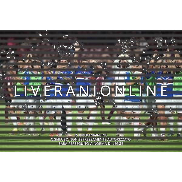TVPM SALERNITANA SAMPDORIA NELLA FOTO: ESULTANZA SAMPDORIA FOTO MOSCA \ AGENZIA LIVERANI - AGENZIA ALDO LIVERANI SAS - Salernitana vs Sampdoria - Playout Campionato Calcio Serie BKT 22.06.2025