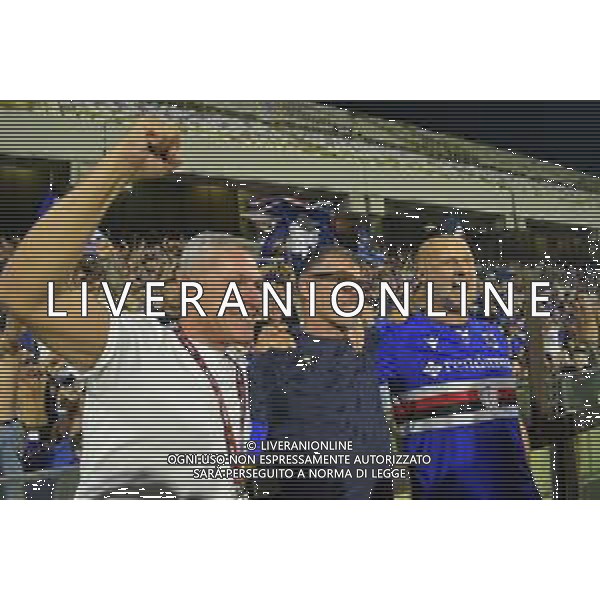 22 06 2025 - Salerno. Stadio Arechi. Campionato Serie B. Playout Ritorno. Salernitana-Sampdoria Nella foto Invernizzi, Alberico Evani, Attilio Lombardo Foto Giuseppe Cuozzo/Agenzia Liverani - AGENZIA ALDO LIVERANI SAS