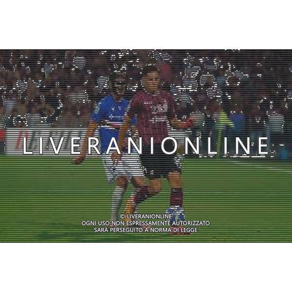 TVEM June 22, 2025 Salerno, Italy - US Salernitana 1919 vs UC Sampdoria - Italian Soccer Serie BKT Playout match 2024/25 - Arechi Stadium. In the pic: Antonio Raimondo of US Salernitana in action against Davide Veroli of UC Sampdoria ©TVEM Emmanuele Mastrodonato - AGENZIA ALDO LIVERANI SAS
