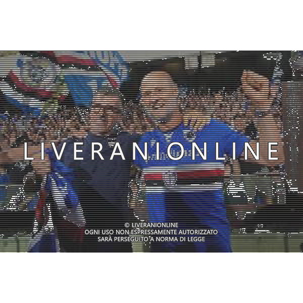 TVPM SALERNITANA SAMPDORIA NELLA FOTO: ESULTANZA EVANI ALBERICO , LOMBARDO ATTILIO FOTO MOSCA AGENZIA LIVERANI - AGENZIA ALDO LIVERANI SAS - Salernitana vs Sampdoria - Playout Campionato Calcio Serie BKT 22.06.2025