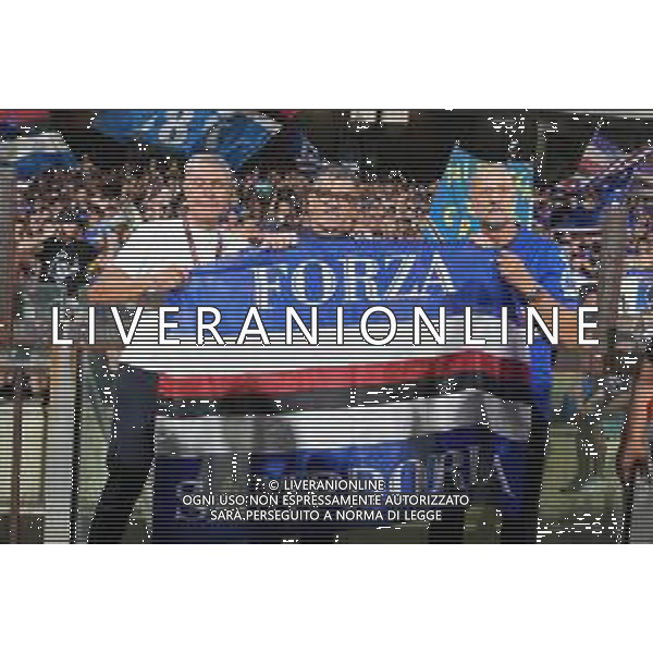 TVPM SALERNITANA SAMPDORIA NELLA FOTO: ESULTANZA EVANI ALBERICO , LOMBARDO ATTILIO FOTO MOSCA AGENZIA LIVERANI - AGENZIA ALDO LIVERANI SAS - Salernitana vs Sampdoria - Playout Campionato Calcio Serie BKT 22.06.2025