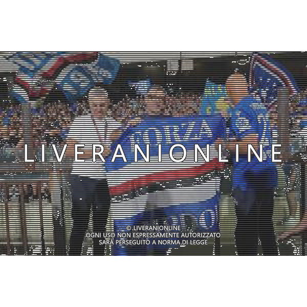 TVPM SALERNITANA SAMPDORIA NELLA FOTO: ESULTANZA EVANI ALBERICO , LOMBARDO ATTILIO FOTO MOSCA AGENZIA LIVERANI - AGENZIA ALDO LIVERANI SAS - Salernitana vs Sampdoria - Playout Campionato Calcio Serie BKT 22.06.2025