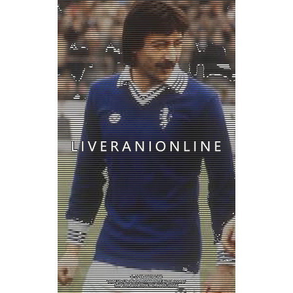 DIAP-RETROSPETTIVA DOMENICO PENZO CALCIATORE NELLA FOTO DOMENICO PENZO CON LA MAGLIA DEL BRESCIA CALCIO AG ALDO LIVERANI SAS