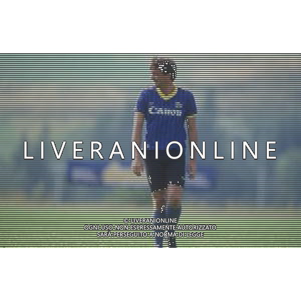 DIAP-RETROSPETTIVA DOMENICO PENZO CALCIATORE NELLA FOTO DOMENICO PENZO CON LA MAGLIA DEL VERONA CALCIO AG ALDO LIVERANI SAS