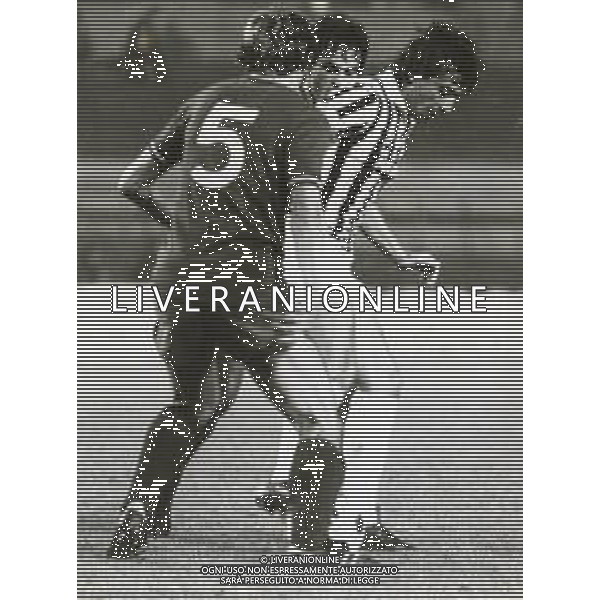 ST-RETROSPETTIVA DOMENICO PENZO CALCIATORE NELLA FOTO DOMENICO PENZO CON LA MAGLIA DELLA JUVENTUS CALCIO AG ALDO LIVERANI SAS