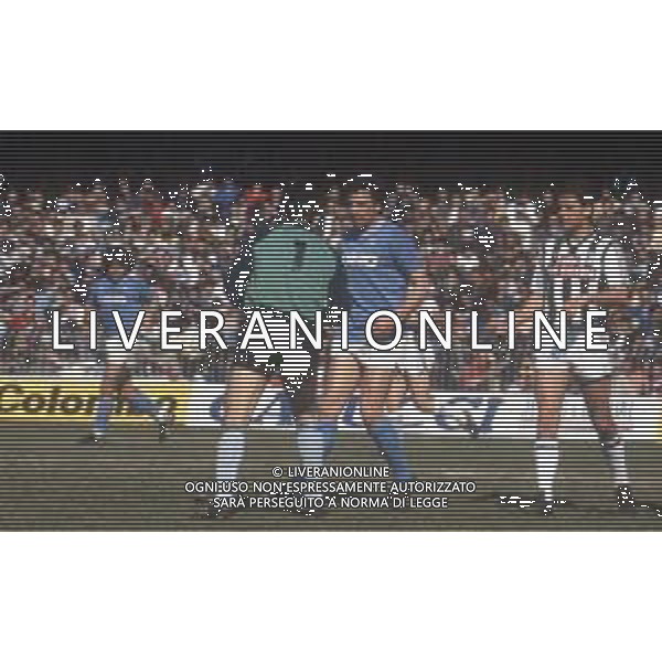 DIAP-RETROSPETTIVA DOMENICO PENZO CALCIATORE NELLA FOTO DOMENICO PENZO CON LA MAGLIA DEL NAPOLI CALCIO AG ALDO LIVERANI SAS