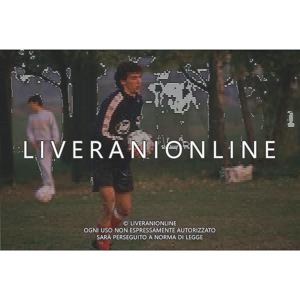 DIAP-RETROSPETTIVA NELLO CUSIN CALCIATORE NELLA FOTO NELLO CUSIN CON LA MAGLIA DEL BOLOGNA CALCIO AG ALDO LIVERANI SAS