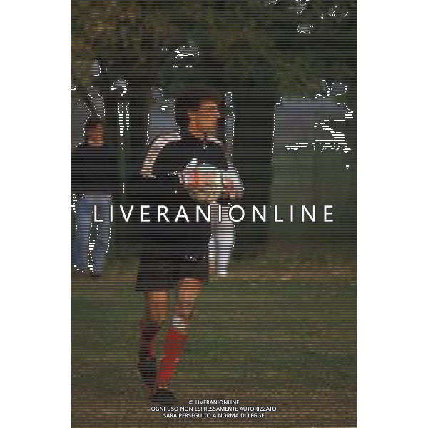DIAP-RETROSPETTIVA NELLO CUSIN CALCIATORE NELLA FOTO NELLO CUSIN CON LA MAGLIA DEL BOLOGNA CALCIO AG ALDO LIVERANI SAS