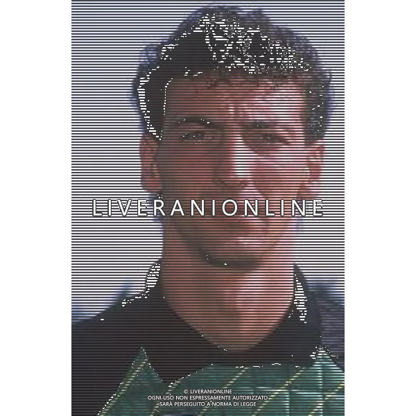 DIAP-RETROSPETTIVA NELLO CUSIN CALCIATORE NELLA FOTO NELLO CUSIN CON LA MAGLIA DEL BOLOGNA CALCIO AG ALDO LIVERANI SAS