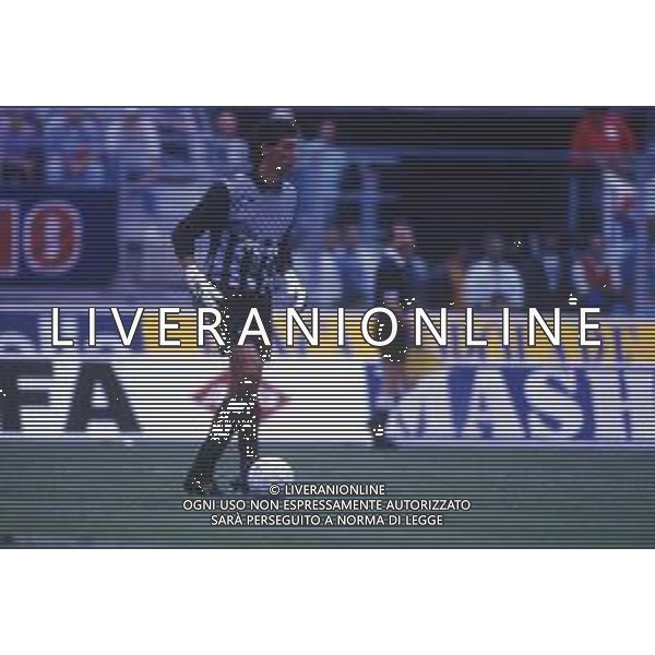 DIAP-RETROSPETTIVA NELLO CUSIN CALCIATORE NELLA FOTO NELLO CUSIN CON LA MAGLIA DEL BOLOGNA CALCIO AG ALDO LIVERANI SAS